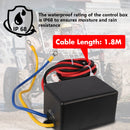 ZESUPER 12V Winch 4500LBS Electric Winch ATV Winch Synthetic Rope BOAT Trailer-9