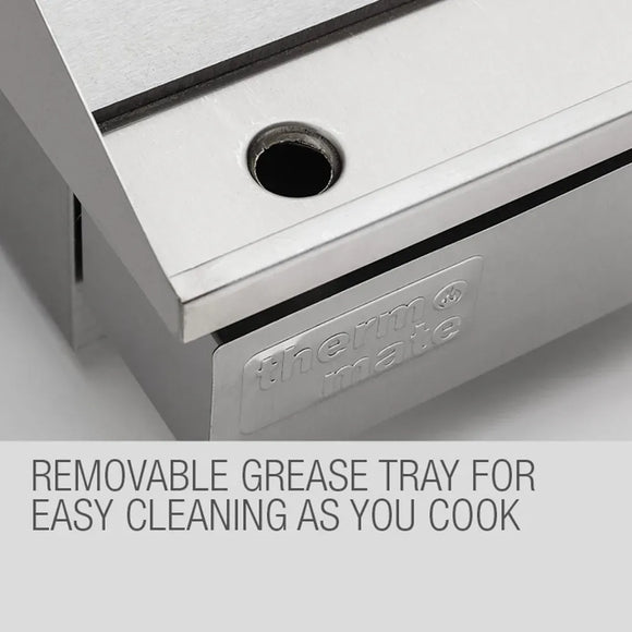 THERMOMATE Electric Griddle Grill BBQ Hot Plate Commercial Stainless Steel
