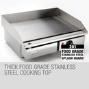 THERMOMATE Electric Griddle Grill BBQ Hot Plate Commercial Stainless Steel-2