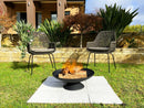Black Lassen Cast Iron Fire Pit-2