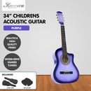 Karrera Childrens Acoustic Guitar Kids - Purple-2