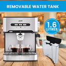 Pronti 1.6L Automatic Coffee Espresso Machine with Steam Frother-5