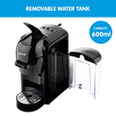 Pronti HomeMaid 3-in-1 Coffee Machine Multi-Capsule Pods and Ground Coffee Nespresso & Caffitaly Compatible CM-511HM-7