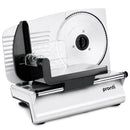 Pronti Electric Deli and Food Slicer with Adjustable Thickness - White-1