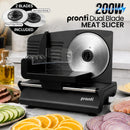 Pronti Electric Deli and Food Slicer with Adjustable Thickness - Black-2