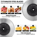 Pronti Electric Deli and Food Slicer with Adjustable Thickness - Black-8