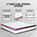 Laura Hill King Mattress Visco Cool Gel Infused Memory Foam Euro Top Pocket Spring 30cm-8