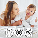 Laura Hill Mattress Queen Size Pillow Top Pocket Spring High Density Foam 22cm-10