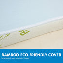 Laura Hill Cool Gel Memory Foam Mattress Topper Bamboo Fabric Cover Double-3