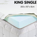 Laura Hill Cool Gel Memory Foam Mattress Topper - King Single-3