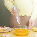 USB Charging Electric Egg Beater Milk Frother Handheld Drink Coffee Foamer White with 2 Stainless Steel Whisks-9