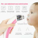 Baby Nasal Aspirator Electric Safe Hygienic Nose Cleaner Snot Sucker For baby (Red)-5