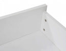 2 x Wooden Bed Frame Storage Trundle Drawers-White-8