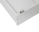 2 x Wooden Bed Frame Storage Trundle Drawers-White-10