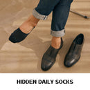 3X Rexy Cushion No Show Ankle Socks Medium Non-Slip Breathable BLACK-11