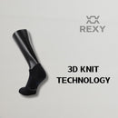 4X Rexy Seamless Sport Sneakers Socks Medium Non-Slip Heel Tab MULTI COLOUR-5