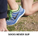4X Rexy Seamless Sport Sneakers Socks Medium Non-Slip Heel Tab MULTI COLOUR-6