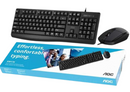 AOC KM170B/97 Wired Home & Office Keyboard + Mouse Combo 1.5M cables Black-6