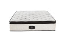 Chiro 7 Zone Latex Euro Top 35cm Pocket Spring Mattress - Double Size-1