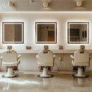 Interior Ave - 80 x 80cm Square Frameless LED Bathroom Mirror-2