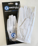 Awezingly Premium Quality Cabretta Leather Golf Glove for Men - White (L)-2