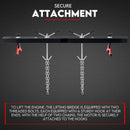 Engine Support Bar Engine Load Leveler 1100 Lbs Transmission w/ Dual Hook-3