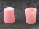 10 Pack Blush Pink Glass Votive Tealight Candle Holders House Party Centerpiece Xmas Wedding Decor Glass Candlestick Party Decorations Bridal Valentines Event-2