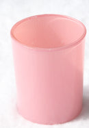 10 Pack Blush Pink Glass Votive Tealight Candle Holders House Party Centerpiece Xmas Wedding Decor Glass Candlestick Party Decorations Bridal Valentines Event-3
