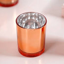 10 Pack Copper Votive Tealight Candle Holders Valentines Day Mercury  Wedding Decor Glass Candlestick Party Decorations Bridal Baby Shower Event-1