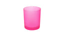 10 Pack Pink Frosted Glass Votive Tealight Candle Holders House Party Centerpiece Xmas Wedding Decor Glass Candlestick Party Decorations Bridal Valentines Event-3