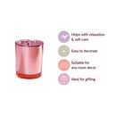 10 Pack Rose Gold Pink Votive Tealight Candle Holders Valentines Day Mercury  Wedding Decor Glass Candlestick Party Decorations Bridal Baby Shower Event-6