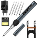 KAIWEETS KETS02 Smart Digital Soldering Iron Kit 65W Programmable AU Plug-1