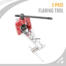 2 Piece Flaring Tool Tubing Pipe Flaring Dies Tool Kit Air Brake Line Bar Flare-2
