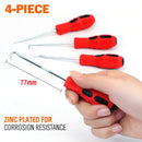 4x Car Pick and Hook Set O Ring Seal Remover Gasket Puller Remover Set-3