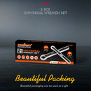 HORUSDY 2Pcs Universal Wrench Set SAE & Metric Spanner Hex E-Torx Triangle-12