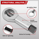 SEDY 4Pcs Metal Nut Splitter Kit Pressure Nut Cracker Remover Extractor Tool-5