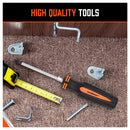 HORUSDY 10Pcs Magnetic Screwdriver Set Phillips Slotted Holder Magnetizer Au-9