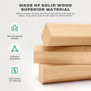 1.8M Solid Wood Dining Table Square Dining Table Dining Table Kitchen Furniture-3