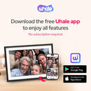 10.1 Inch Digital Picture Frame - 1280 * 800 HD WiFi Enabled with Load from Phone Capability, 32GB Memory Touch Screen  Photo  Display Brown-5