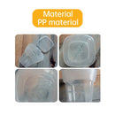 Baby Food Storage Cups with Lids and Tray, 70ml, Set of 8-11
