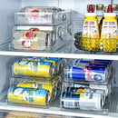 Double Tier Drinks Organiser Drawer Shelf Storage Rack Beverage Dispenser Holder-7