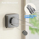 Invisible Wall Mounted Clothesline for Hotel Bathroom Sunbed Laundry Drying Rope-7