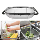 1-Piece Adjustable Over-Sink Drain Basket-4