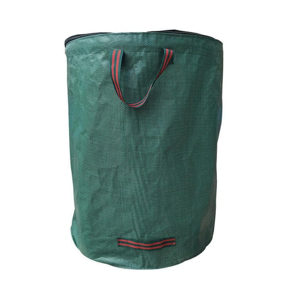 Green Garden Waste Bags with Lids 76 x 67 cm - 3 Pieces