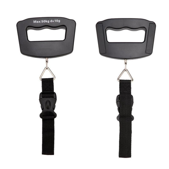 Digital Hanging Luggage Scale, Portable Travel Suitcase Weighing Scale - 1 Pc