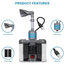 Aquarium Six in One Filter Reverse Air Lift Suction Aeration Wave Maker System-6