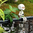 1-Piece Fishing Skeleton Garden Ornament-6