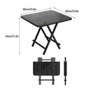 Folding Dining Table Model Portable Simple Household Table Compact Space Saving-3