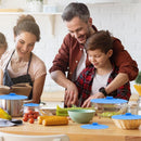 5-Piece Blue Food Cover Set in Assorted Sizes-8