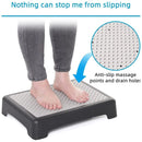 Non-Slip Half Step Stool 50 x 40 x 9.5 cm Indoor Outdoor Mobility Step, 1 Piece-4